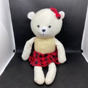 Teddy Bear rattle plush